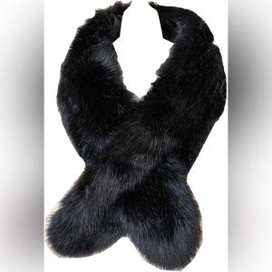 Unreal Fur Black Faux Fur Accessory